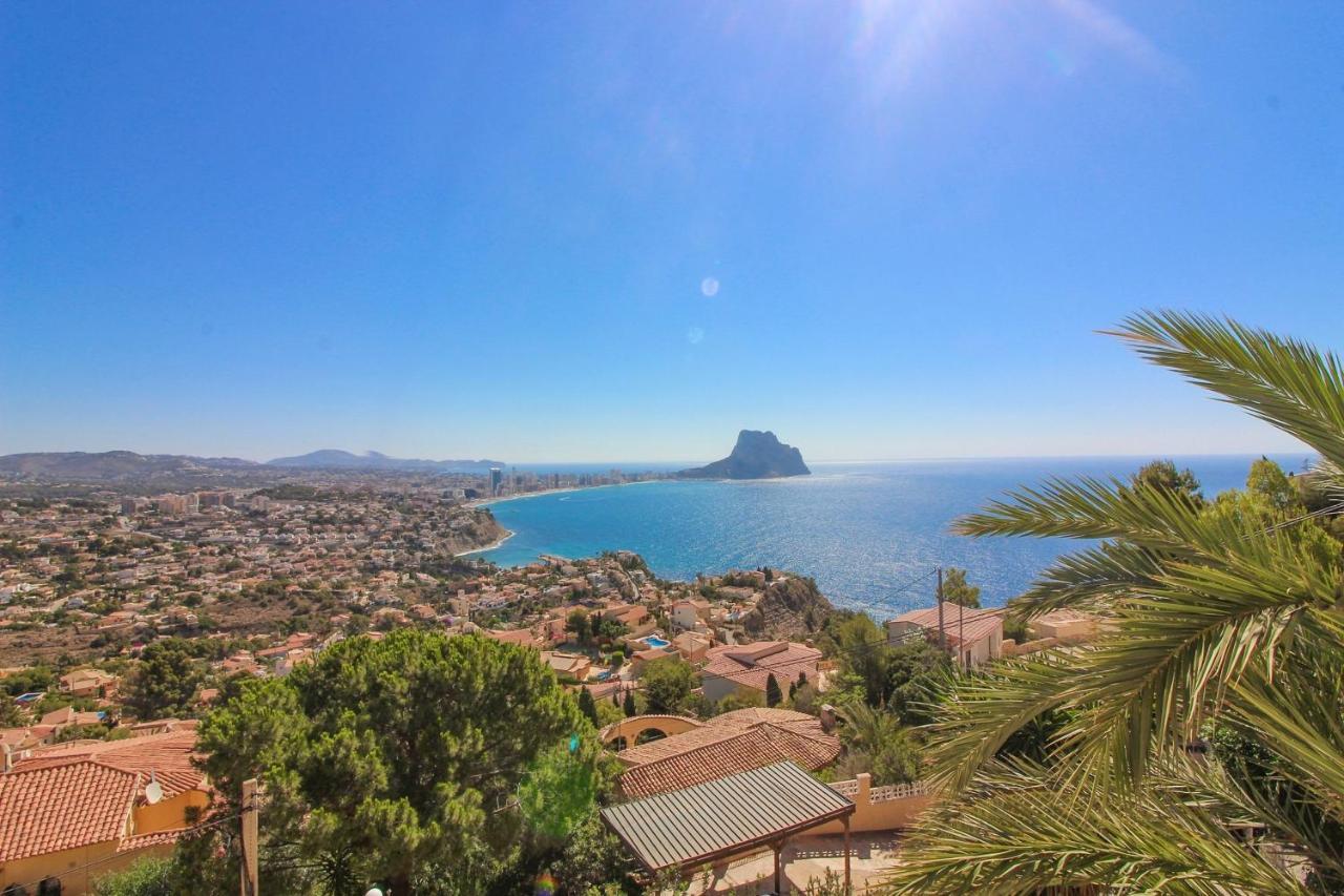 Villa Con Piscina Y Vistas Al Mar - Mar 27 H Calp Exterior foto