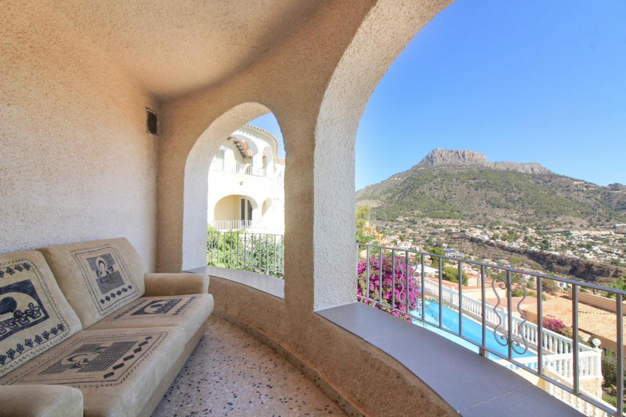 Villa Con Piscina Y Vistas Al Mar - Mar 27 H Calp Exterior foto